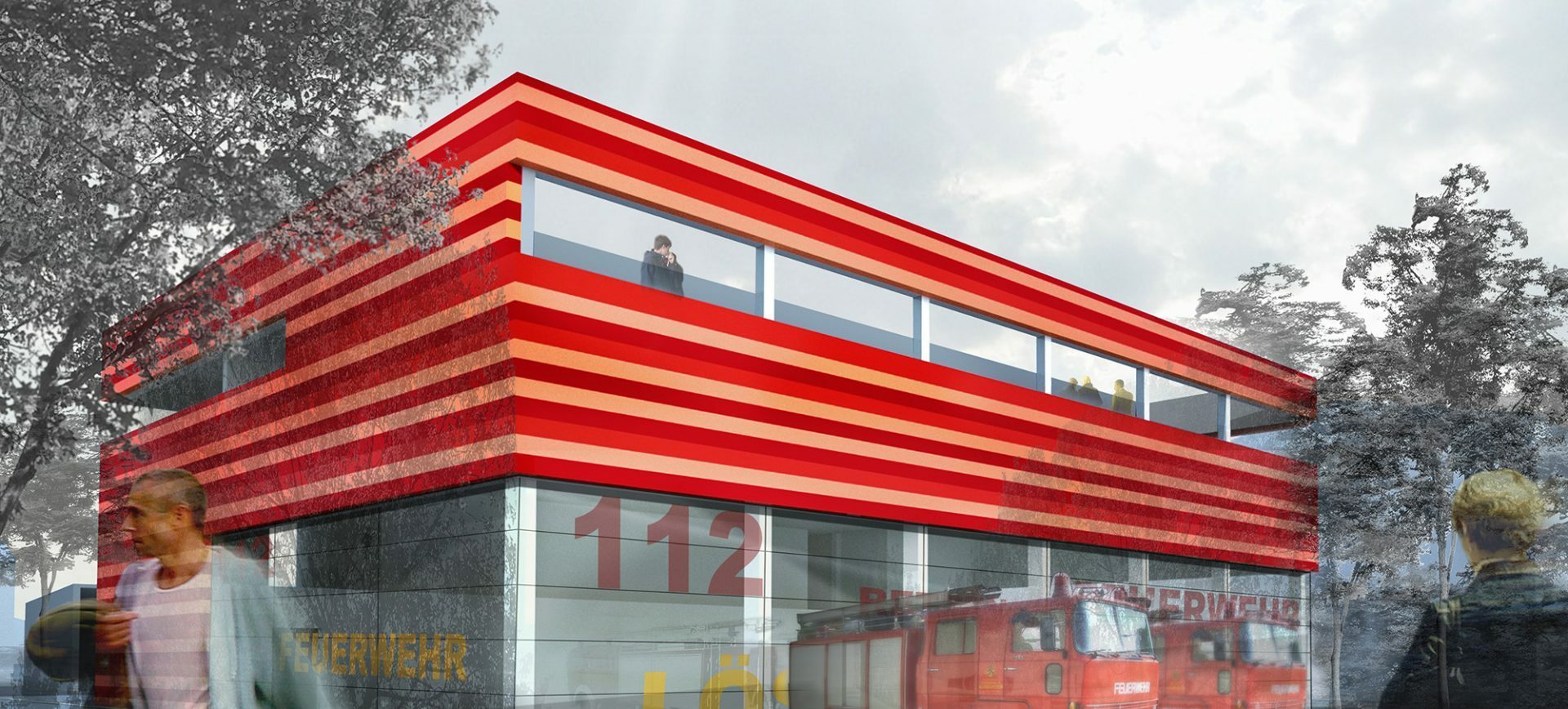 Übereck Perspektive